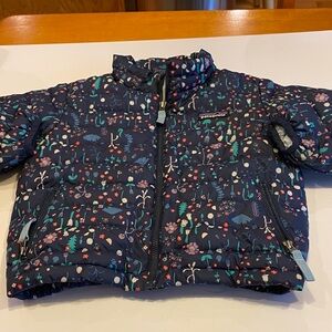 Patagonia Kids Floral Blue Jacket